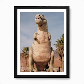 T Rex Dinosaur Art Print