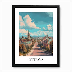 Ottawa Cityscape 1 Art Print