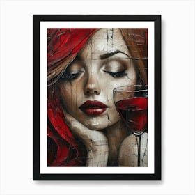 Red Wine 1 Art Print