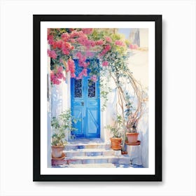 Blue Door 17 Art Print