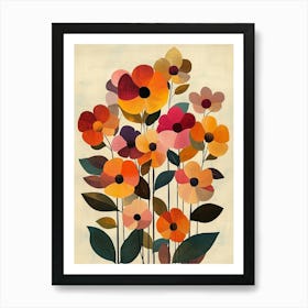 Flowers In A Vase 82 Art Print