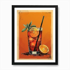 Iced Tea 15 Art Print