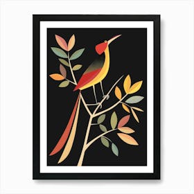 Bird On A Branch 16 Art Print