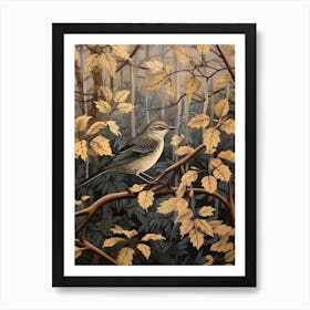 Dark And Moody Botanical Dipper 2 Art Print