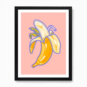 Banana Split Art Print