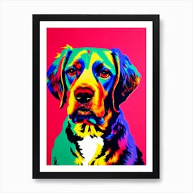 English Cocker Spaniel Andy Warhol Style Dog Art Print