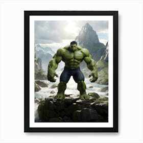 Incredible Hulk 6 Art Print