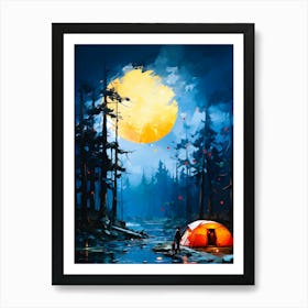 Midnight Shadows Art Print