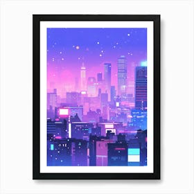 Cityscape Art Print