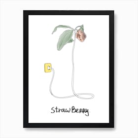 Straw Berry 1 Art Print