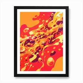 Abstract Wallpaper 4 Art Print