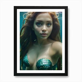 Mermaid-Reimagined 13 Art Print