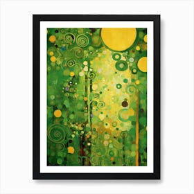 Green Gaia Art Print