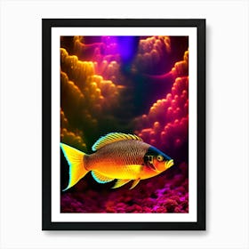 Fish In The Ocean Art Print
