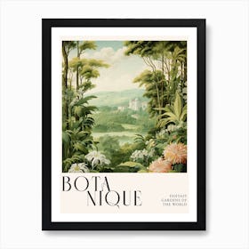 Botanique Fantasy Gardens Of The World 69 Art Print