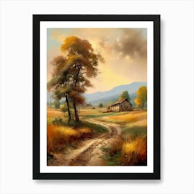 Country Road 4 Art Print