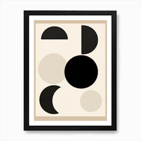 Abstract Circles 11 Art Print