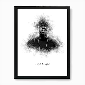 Ice Cube 1 Art Print