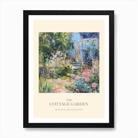 Cottage Garden Poster Garden Melodies 10 Art Print