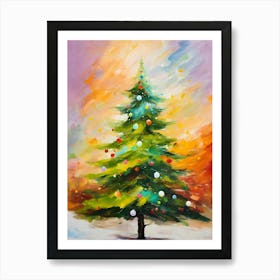 Christmas Tree 3 Art Print