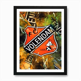 Volendam Art Print