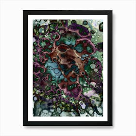 Alcohol Ink Abstraction 2 Art Print