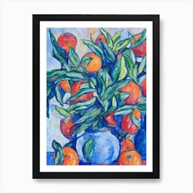Tangerine 1 Classic Fruit Art Print