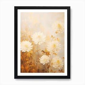 Dahlias 9 Art Print