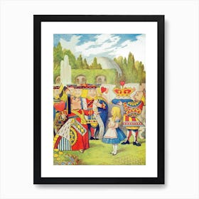 The Queen Has Come And Isnt She Angry Art Print