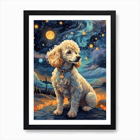 Poodle Art 1 Art Print