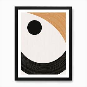 Yin And Yang, Bauhaus 1 Art Print