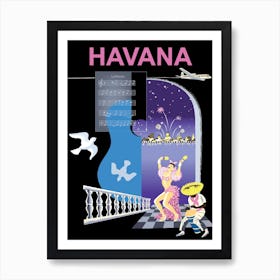 Havana, Dancing Nights Art Print