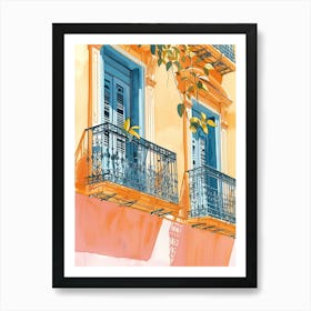 Malaga Europe Travel Architecture 4 Art Print