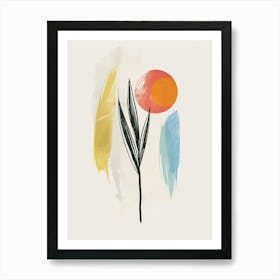 Timeless Balance Mid Century Style Art Print