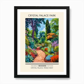 Crystal Palace Park London Parks Garden 5 Art Print