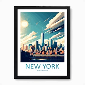 New York Travel 1 Art Print