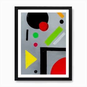 Fun Geometry Art Print