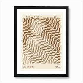 What Will Tomorrow Be – Kate Perugini (1879) Art Print