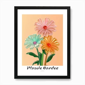 Dreamy Inflatable Flowers Poster Calendula 2 Art Print