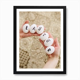 Easter Eggs 351 Art Print