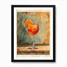 Aperol Spritz Art Print 89 Art Print