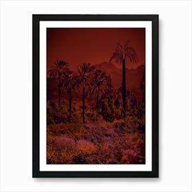 Palm Tree Print 'Bellagio' Art Print