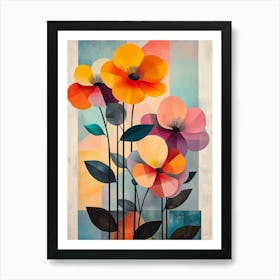 Flowers In A Vase 75 Art Print