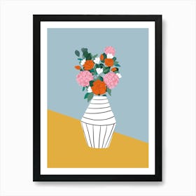 Vase Of Flowers 2 Art Print