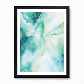 Abstract Watercolor Painting 25 Art Print