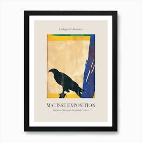 Hawk 4 Matisse Inspired Exposition Animals Poster Art Print