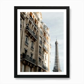 Paris Travel Poster - Eiffel Tower_2156244 Art Print