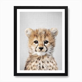 Baby Cheetah Art Print