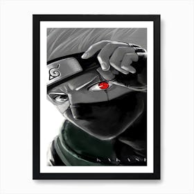 Kakashi art Art Print