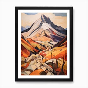 Mount Mansfield Usa 2 Mountain Painting Art Print